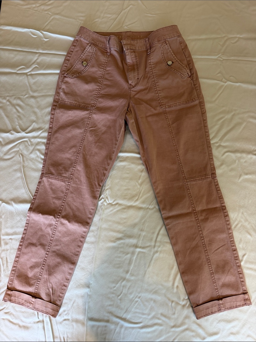 White House Black Market Boyfriend Jeans - Mauve Rose